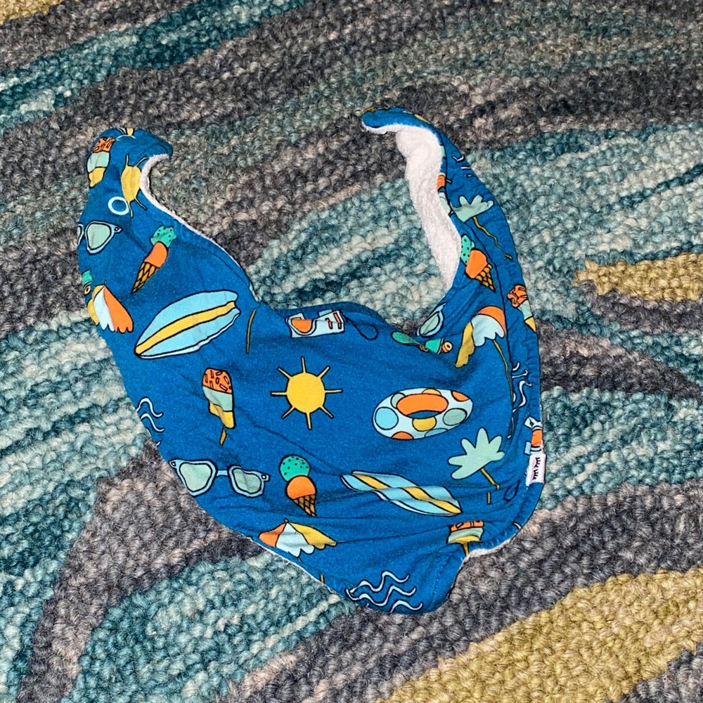 Little Sleepies Surfs Up Summer Bib